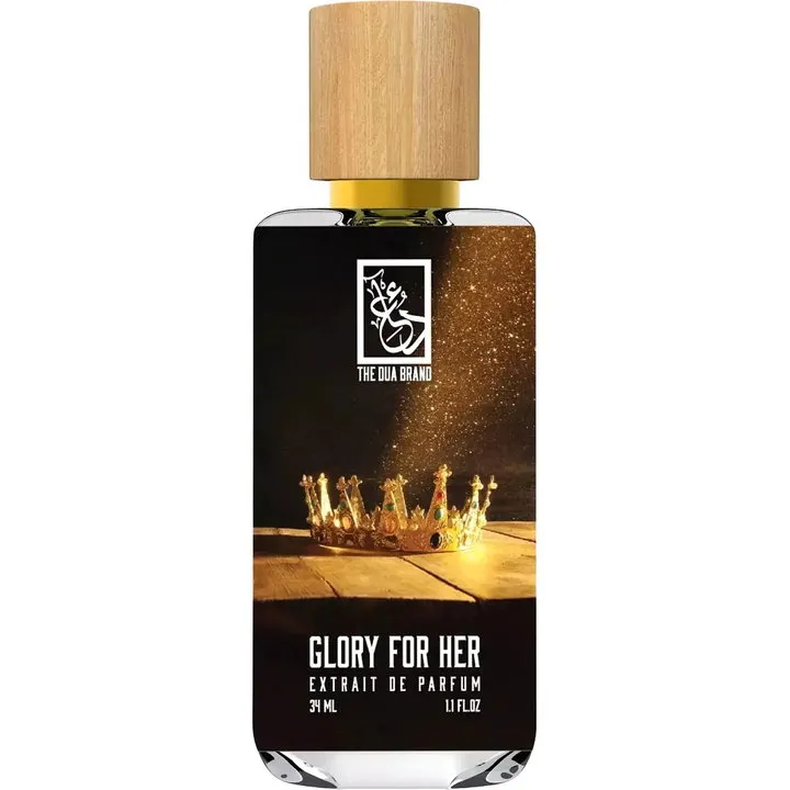 The Dua Brand Glory for Her perfume bottle