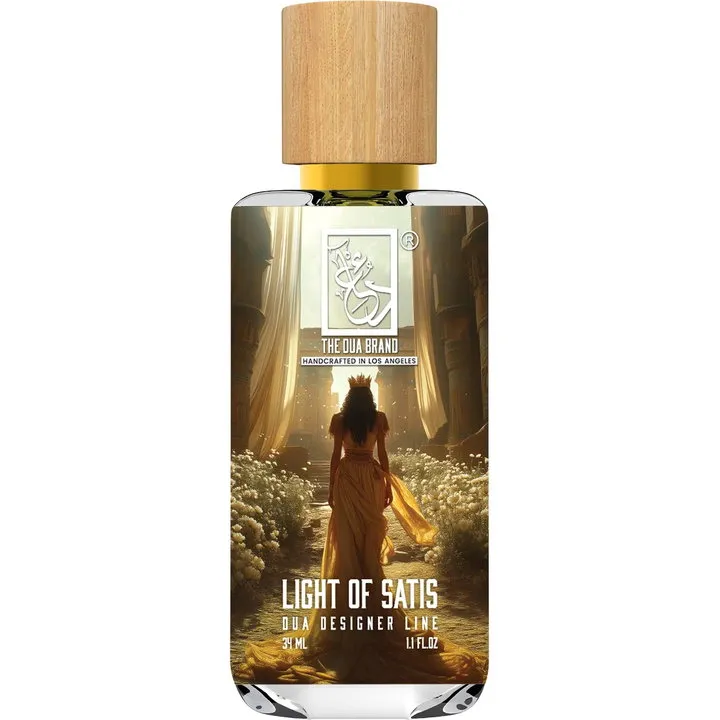 The Dua Brand Light of Satis perfume bottle