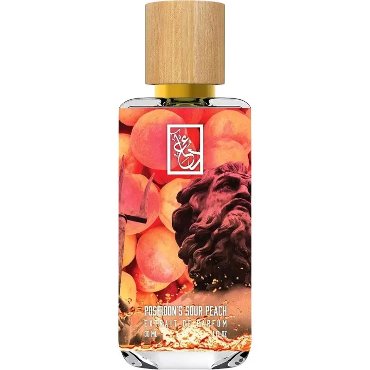 The Dua Brand Poseidon's Sour Peach perfume bottle