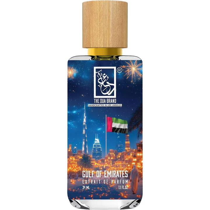 The Dua Brand Gulf of Emirates perfume bottle