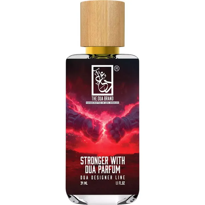 The Dua Brand Stronger with Dua Parfum perfume bottle