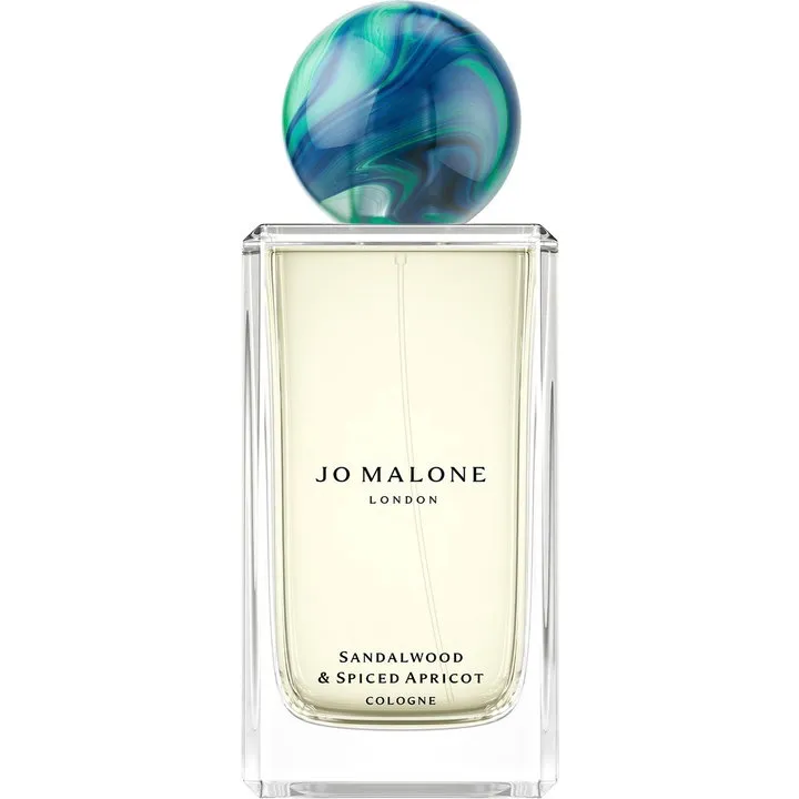 Jo Malone Sandalwood & Spiced Apricot perfume bottle
