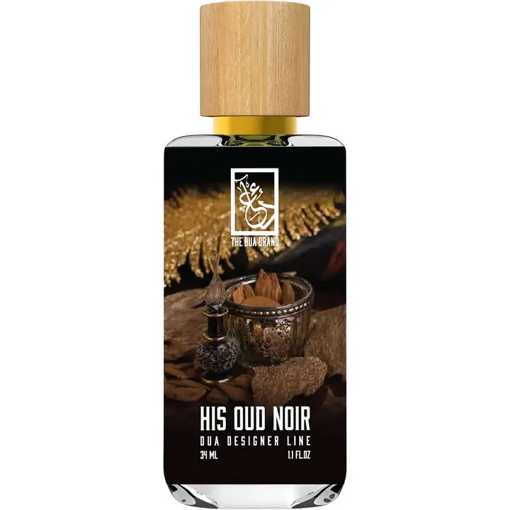 The Dua Brand His Oud Noir perfume bottle
