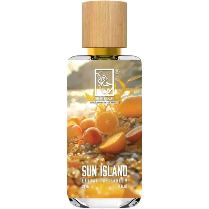 The Dua Brand Sun Island perfume bottle