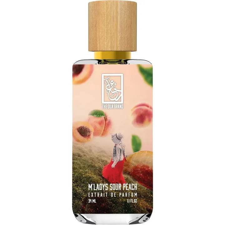 The Dua Brand M'Ladys Sour Peach perfume bottle