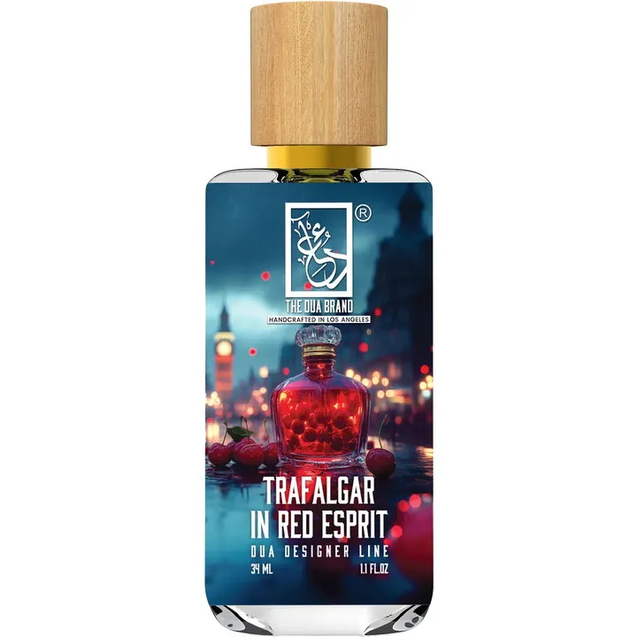 The Dua Brand Trafalgar in Red Esprit perfume bottle