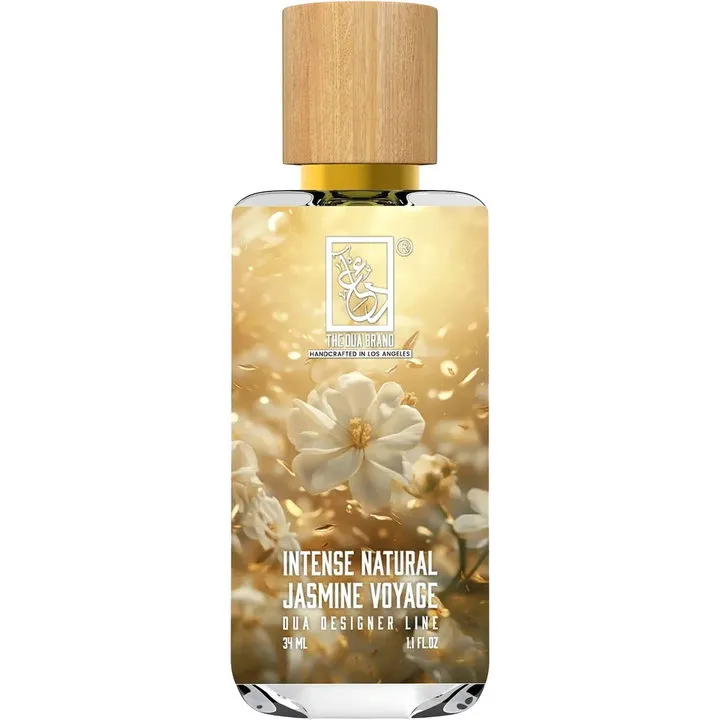 The Dua Brand Intense Natural Jasmine Voyage perfume bottle