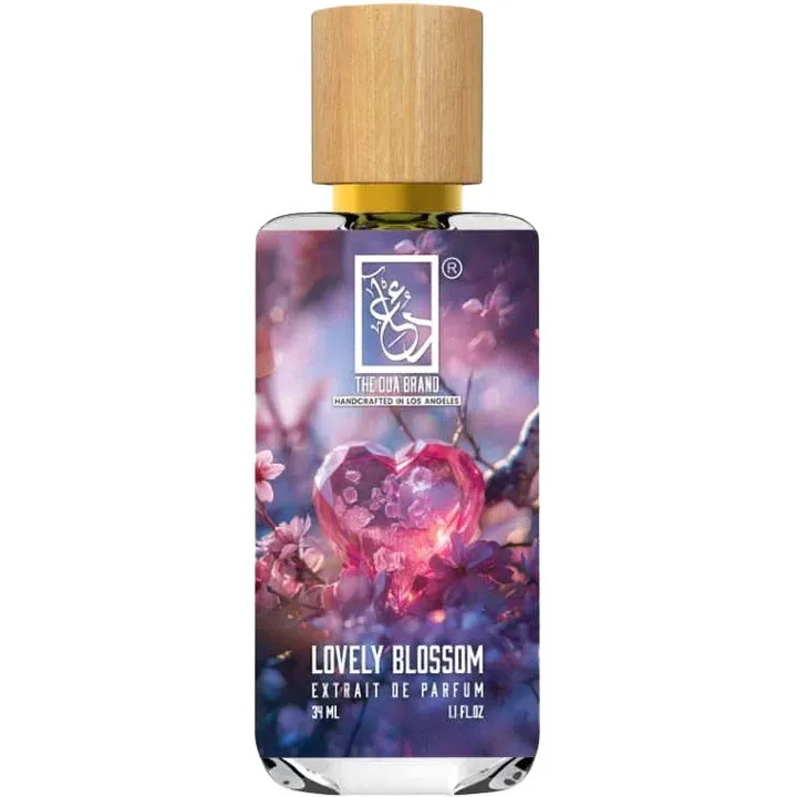The Dua Brand Lovely Blossom perfume bottle