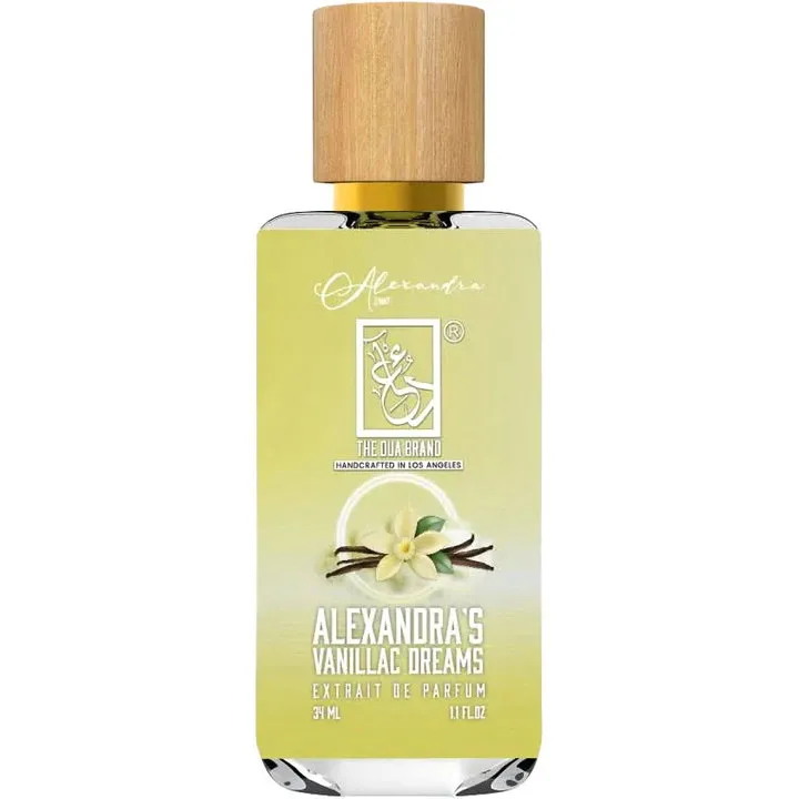 The Dua Brand Alexandra's Vanillac Dreams perfume bottle
