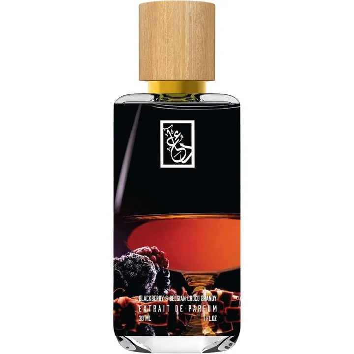 The Dua Brand Blackberry & Belgian Choco Brandy perfume bottle