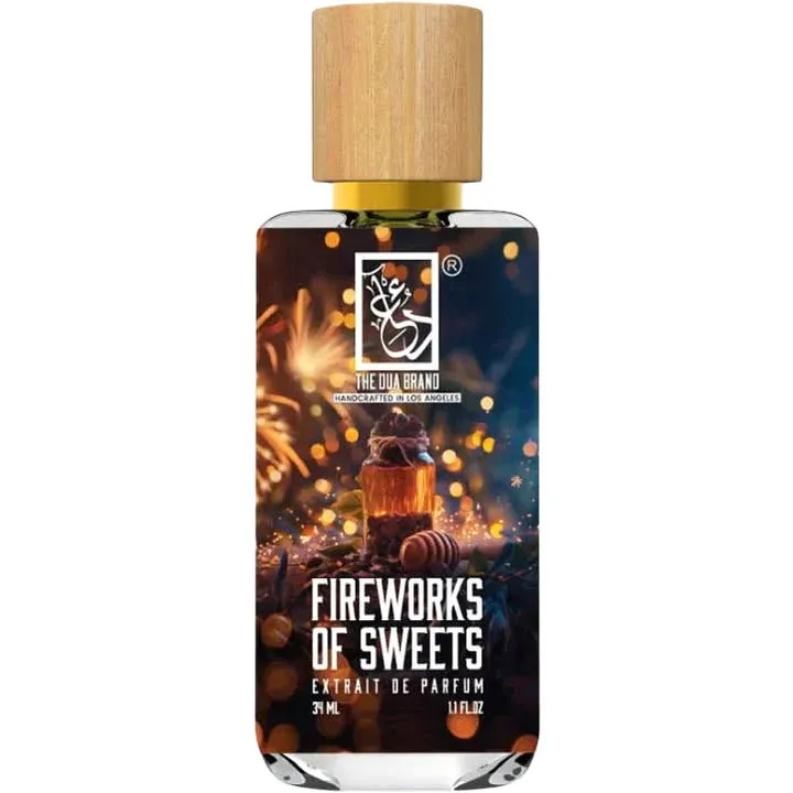 The Dua Brand Fireworks of Sweets perfume bottle