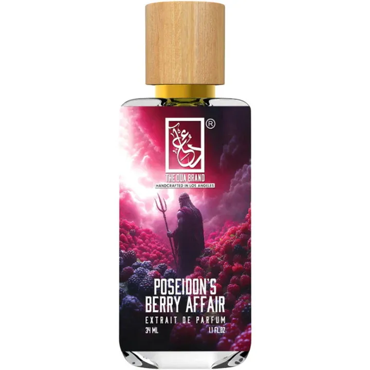 The Dua Brand Poseidon's Berry Affair perfume bottle
