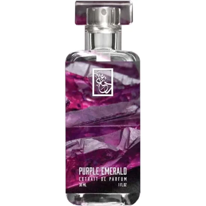 The Dua Brand Purple Emerald perfume bottle