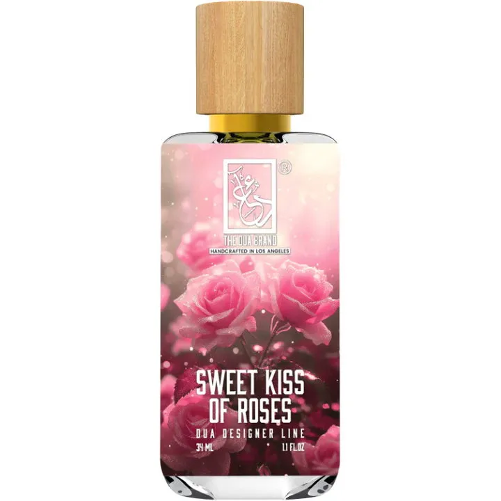 The Dua Brand Sweet Kiss of Roses perfume bottle