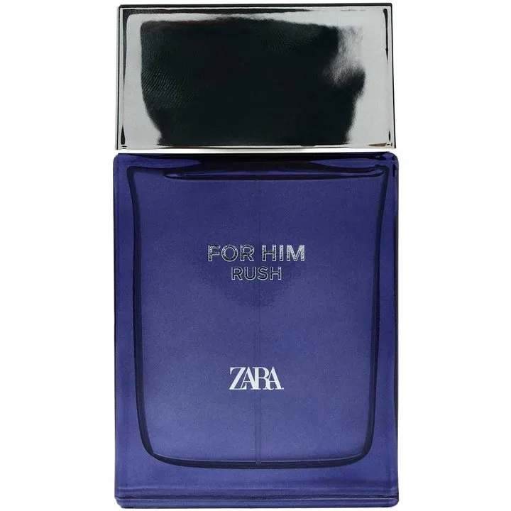Zara For Him Rush perfume bottle