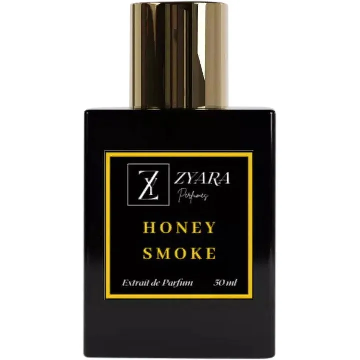 Zyara Honey Smoke perfume bottle