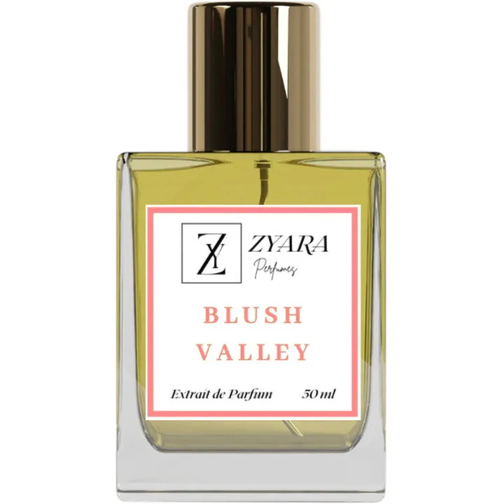 Zyara Blush Valley parfüm şişesi
