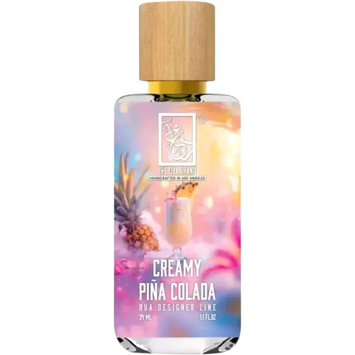 The Dua Brand Creamy Piña Colada perfume bottle