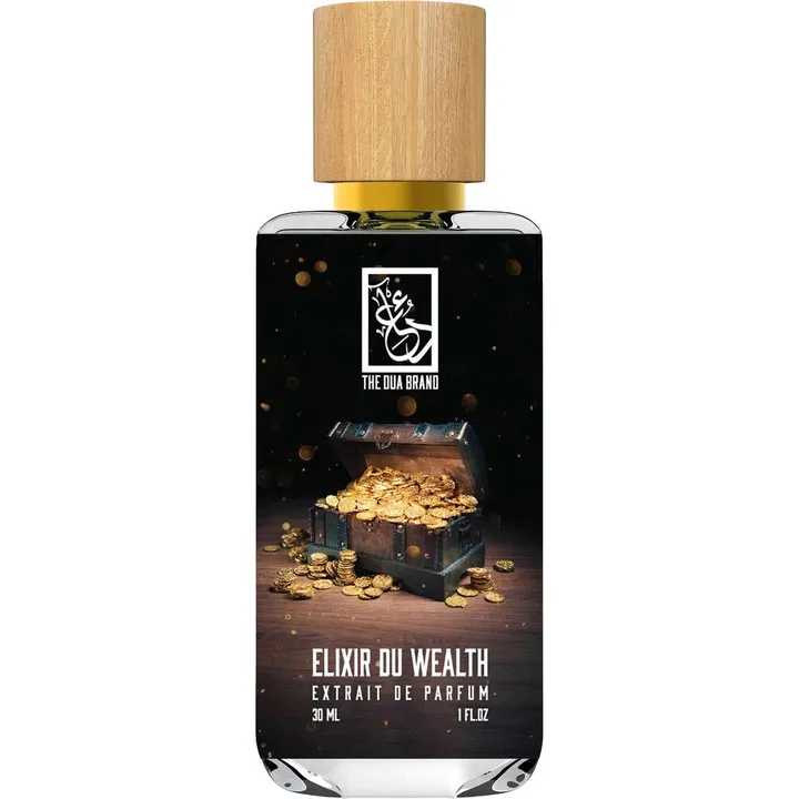 The Dua Brand Elixir du Wealth parfüm şişesi