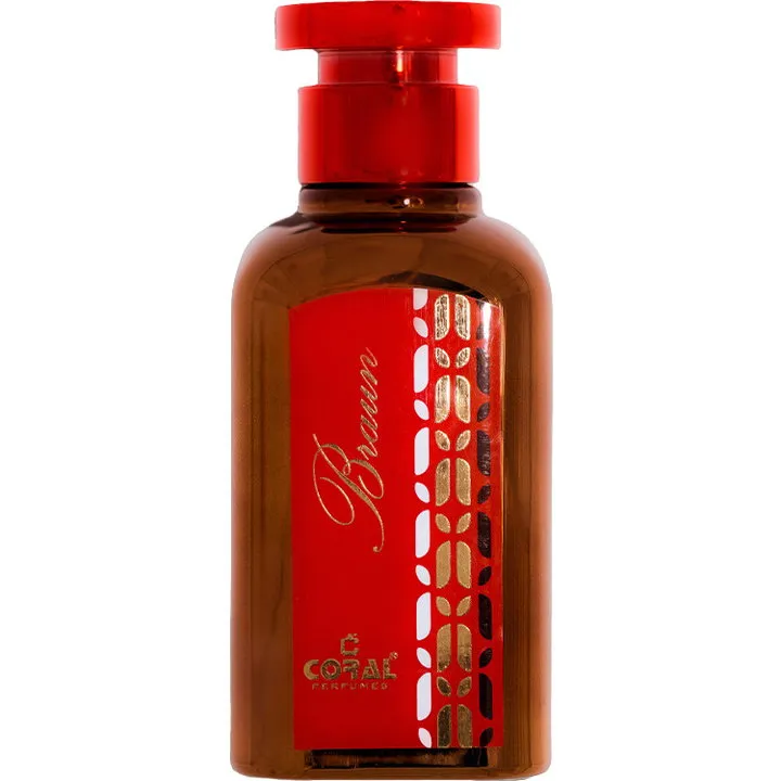 Coral Perfumes Braun parfüm şişesi