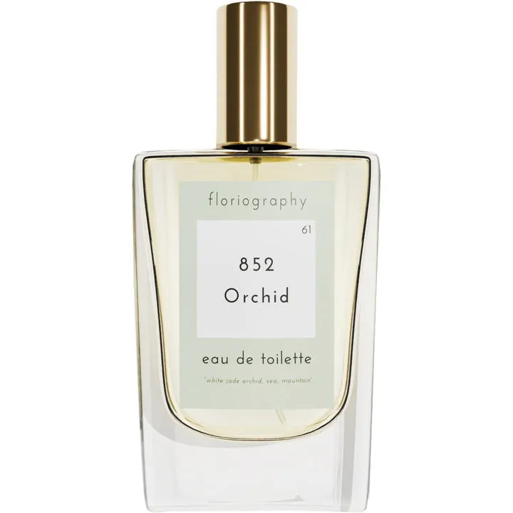 Floriography No. 61 852 Orchid / No. 61 852 白蘭 perfume bottle