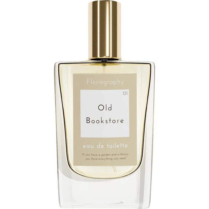 Floriography No. 01 Old Bookstore (Eau de Toilette) / No. 01 街角的舊書店 正常價格 / No. 01 Bodleian Library perfume bottle