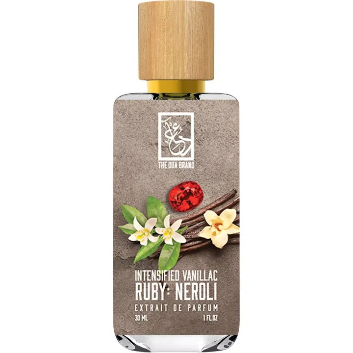 The Dua Brand Intensified Vanillac Ruby: Neroli perfume bottle