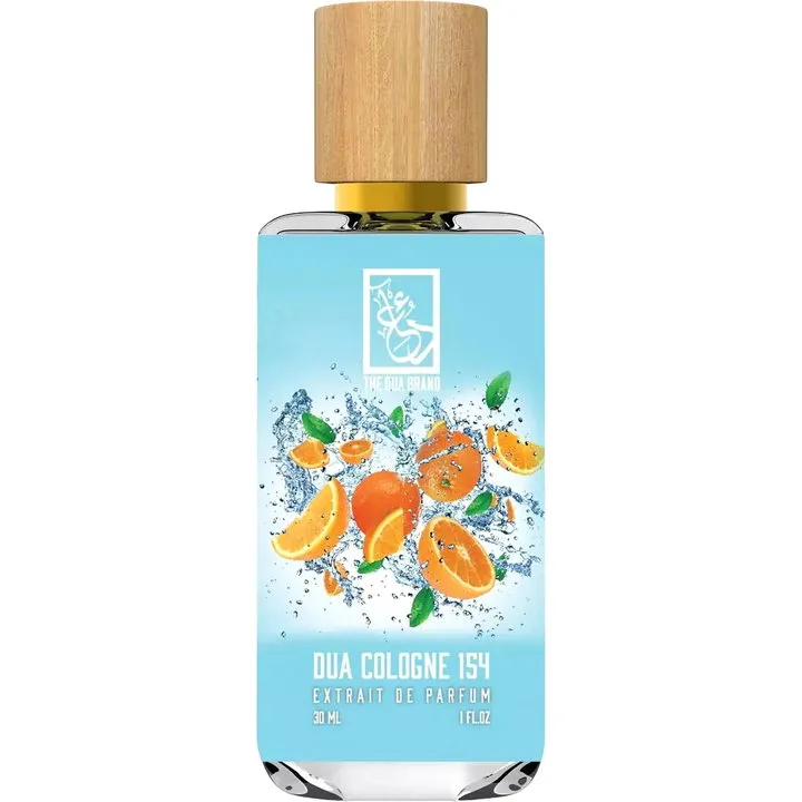 The Dua Brand Dua Cologne 154 perfume bottle