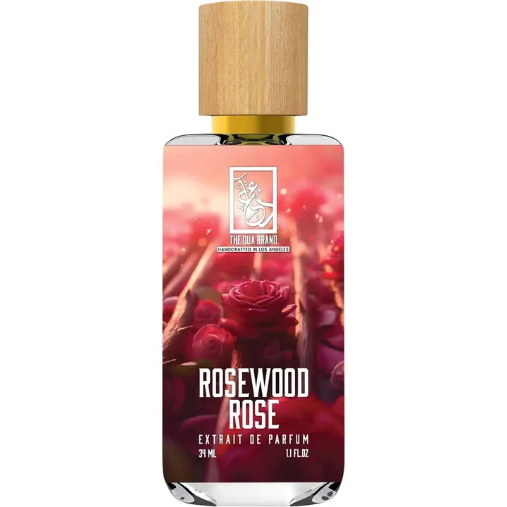 The Dua Brand Rosewood Rose perfume bottle