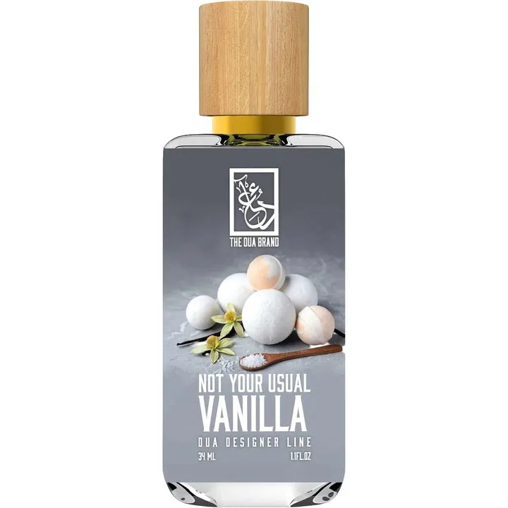 The Dua Brand Not Your Usual Vanilla parfüm şişesi