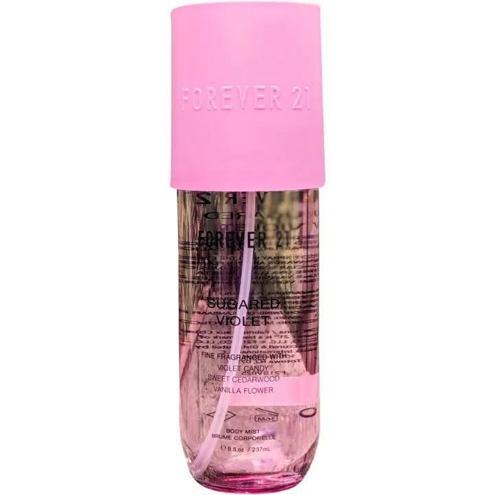 Forever 21 Sugared Violet perfume bottle