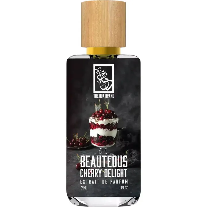 The Dua Brand Beauteous Cherry Delight perfume bottle