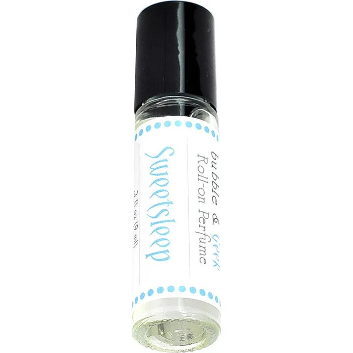 Bubble and Geek Sweetsleep perfume bottle