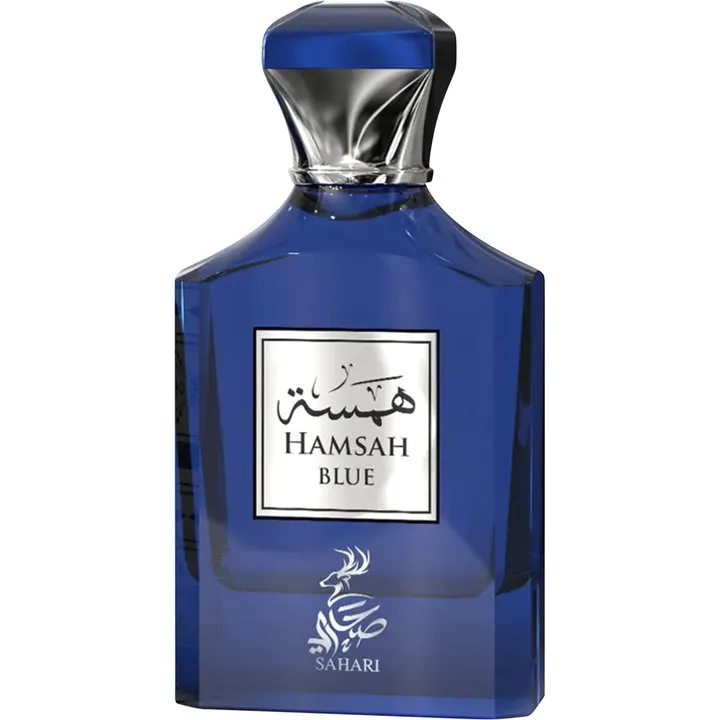 Sahari Hamsah Blue perfume bottle