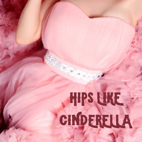 Black Hearted Tart Hips Like Cinderella parfüm şişesi