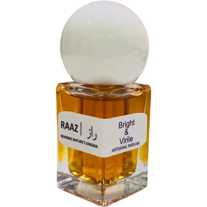 Raaz /راز Bright & Virile parfüm şişesi