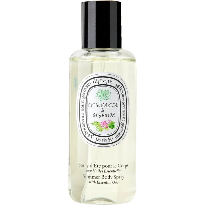 Diptyque Citronnelle & Géranium Édition Limitée 2022 parfüm şişesi