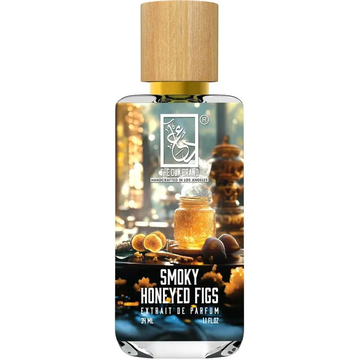 The Dua Brand Smoky Honeyed Figs perfume bottle