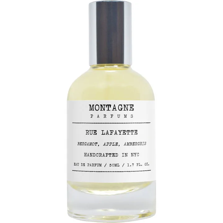 Montagne Parfums Rue Lafayette parfüm şişesi
