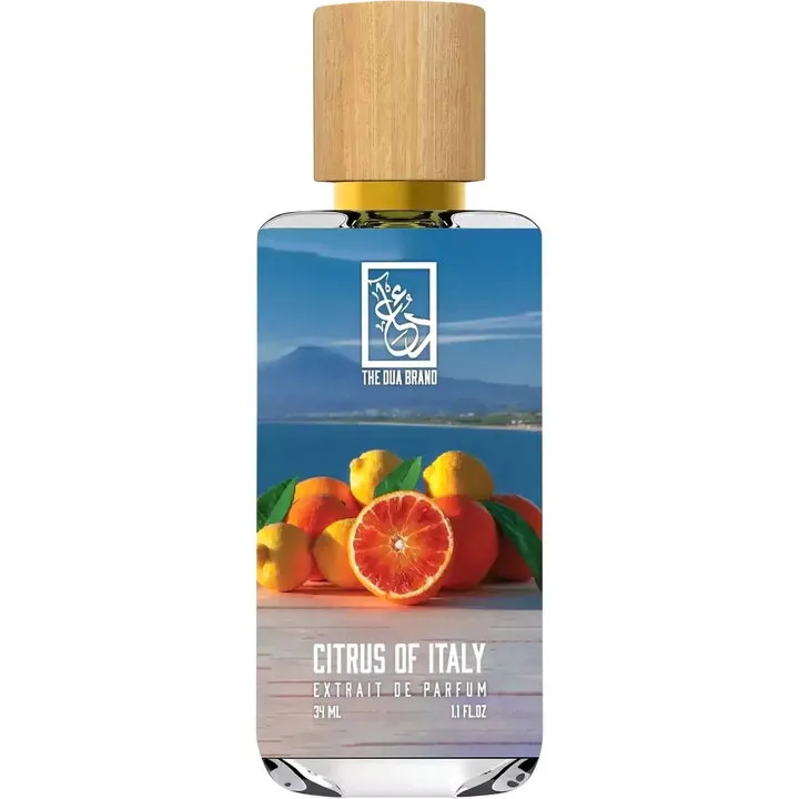 The Dua Brand Citrus of Italy perfume bottle