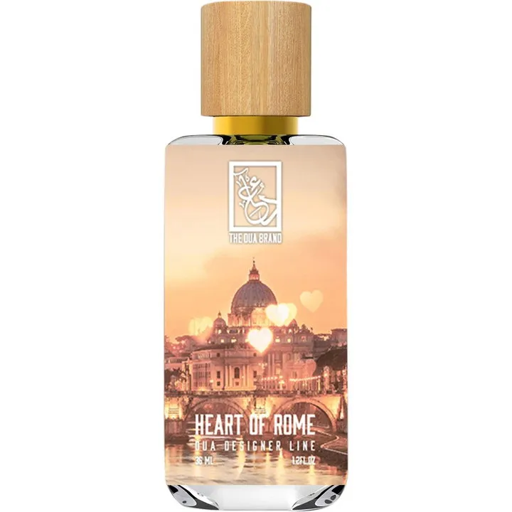 The Dua Brand Heart of Rome perfume bottle