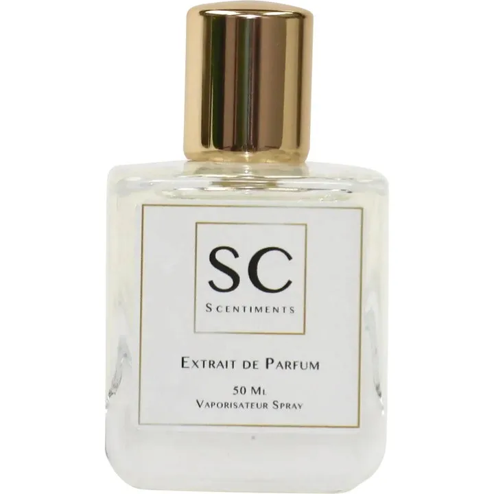 Scentiments Metallic Water perfume bottle