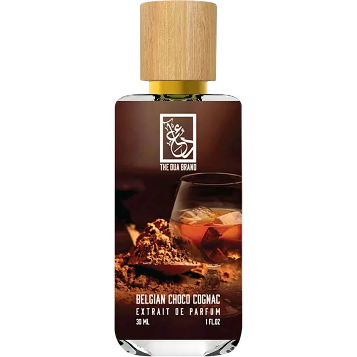 The Dua Brand Belgian Choco Cognac perfume bottle