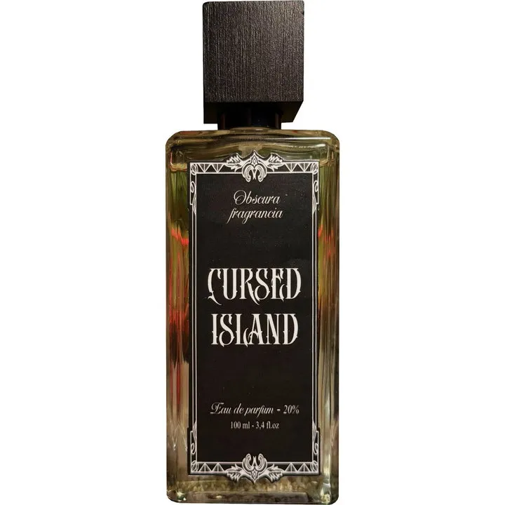 Obscura Fragrancia Cursed Island perfume bottle