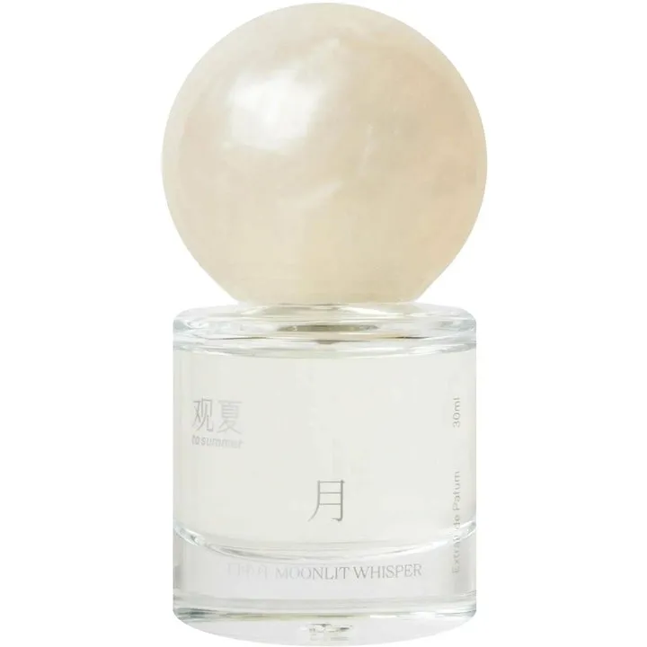 to summer | 观夏 Moonlit Whisper / 门中月 perfume bottle