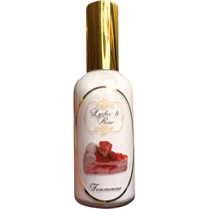 Femmenina Lychee & Rose parfüm şişesi