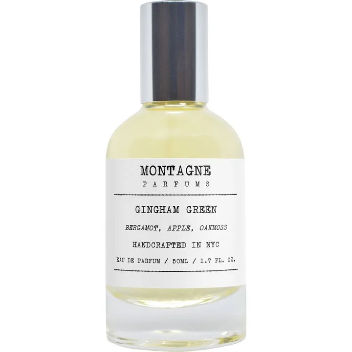 Montagne Parfums Gingham Green parfüm şişesi