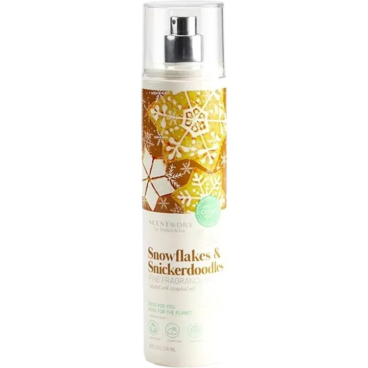 ScentWorx Snowflakes and Snickerdoodles perfume bottle