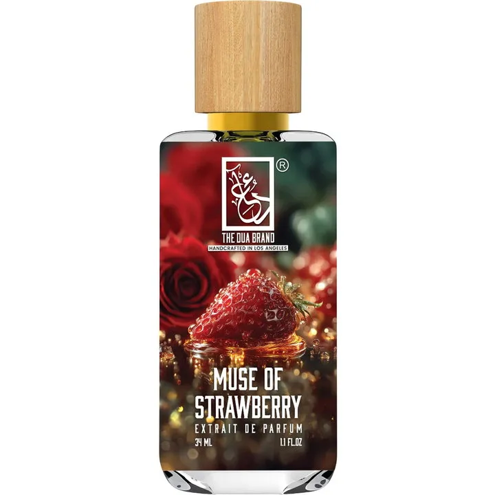 The Dua Brand Muse of Strawberry perfume bottle