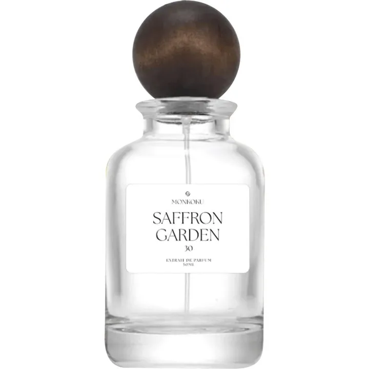 Monkoku Saffron Garden perfume bottle